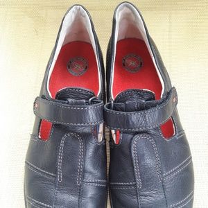 Wolky Orthopedic Clog-Slip On-Velcro-Black-Size 41